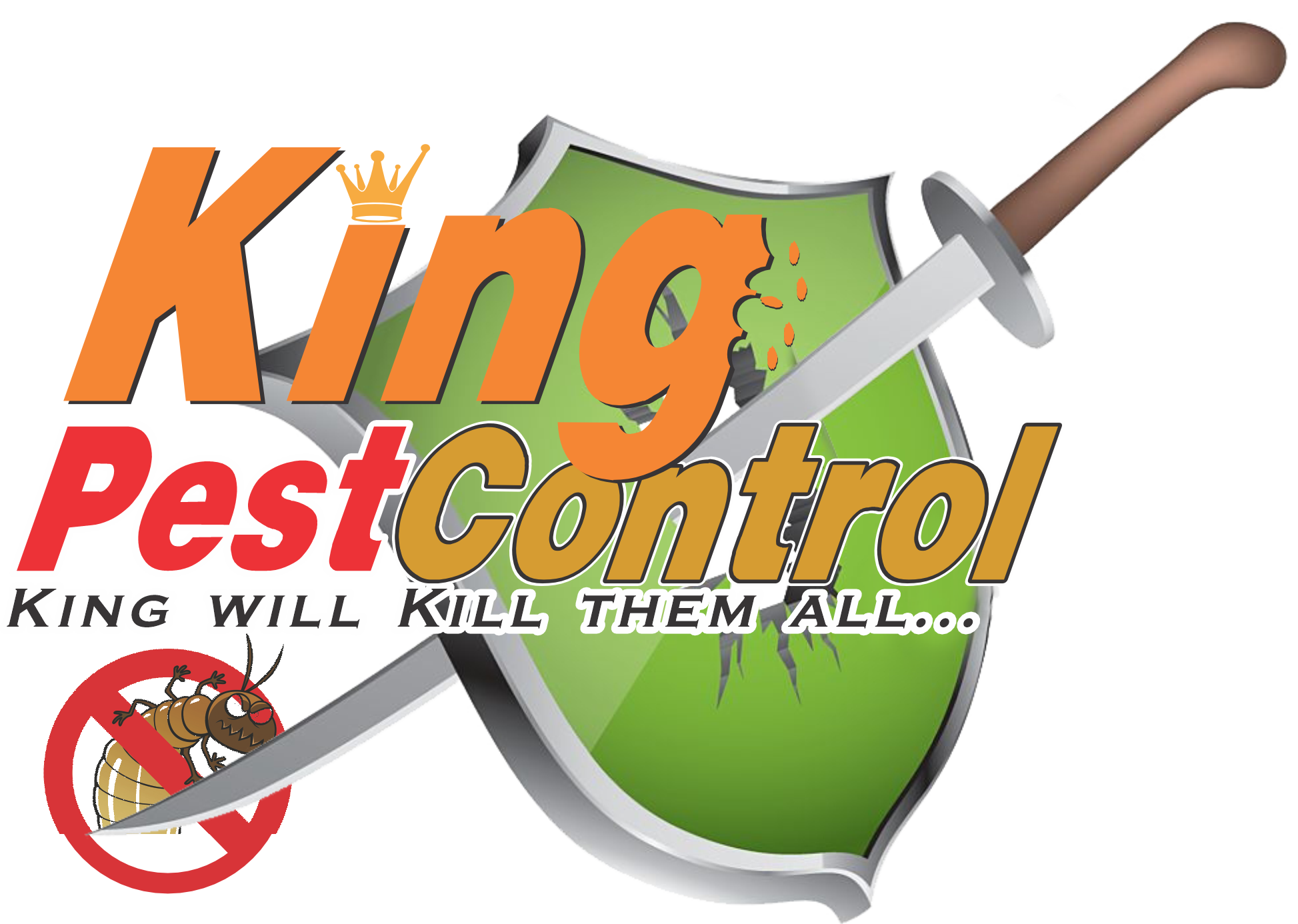 King Pest Control Logo - Best Pest Control Services in Lahore